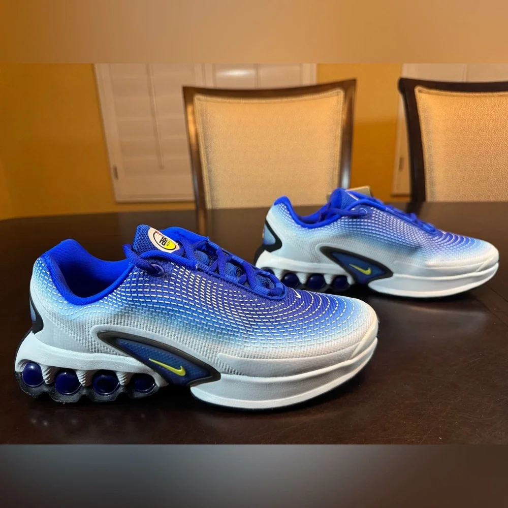 New Nike Air Max DN Blue White Sneaker Shoes Size US 6